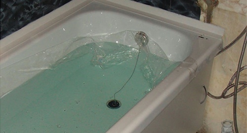 Установкой акрилового вкладыша | Стародуб